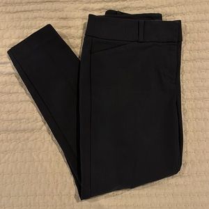 LOFT black work pants, size 4P, “Julie Skinny”